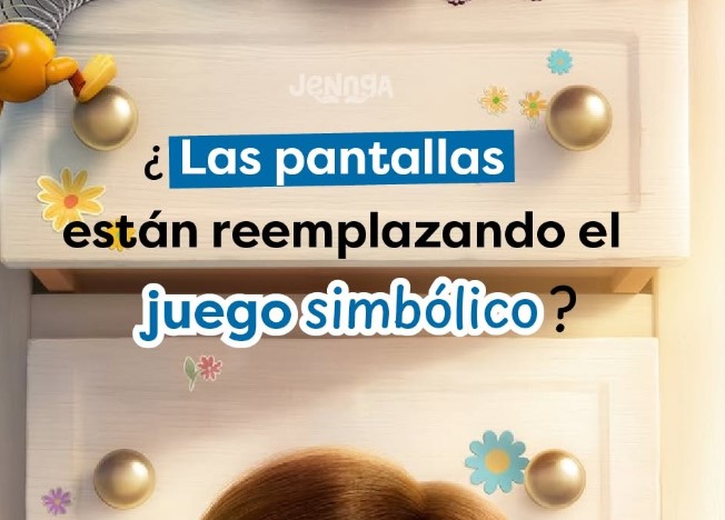 Las pantallas están reemplazando el juego simbólico